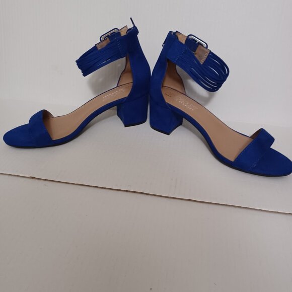 AEROSOLS MARTHA STEWART MID YEAR BLOCK HEEL SANDALS - Picture 5 of 10